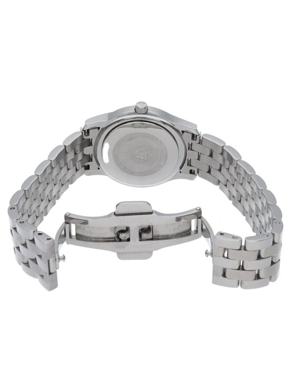 Gucci G-Class Watch Diamond Shell SS White - Picture 5 of 5